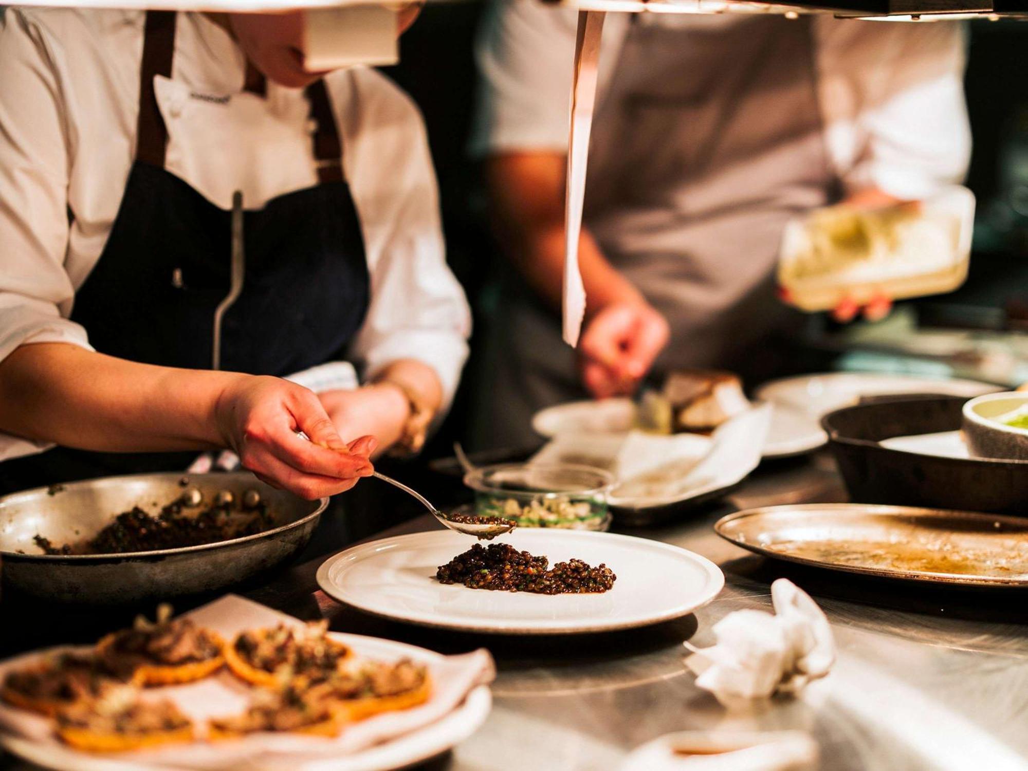 The Playford Adelaide - Mgallery Kültér fotó A chef plating a dish
